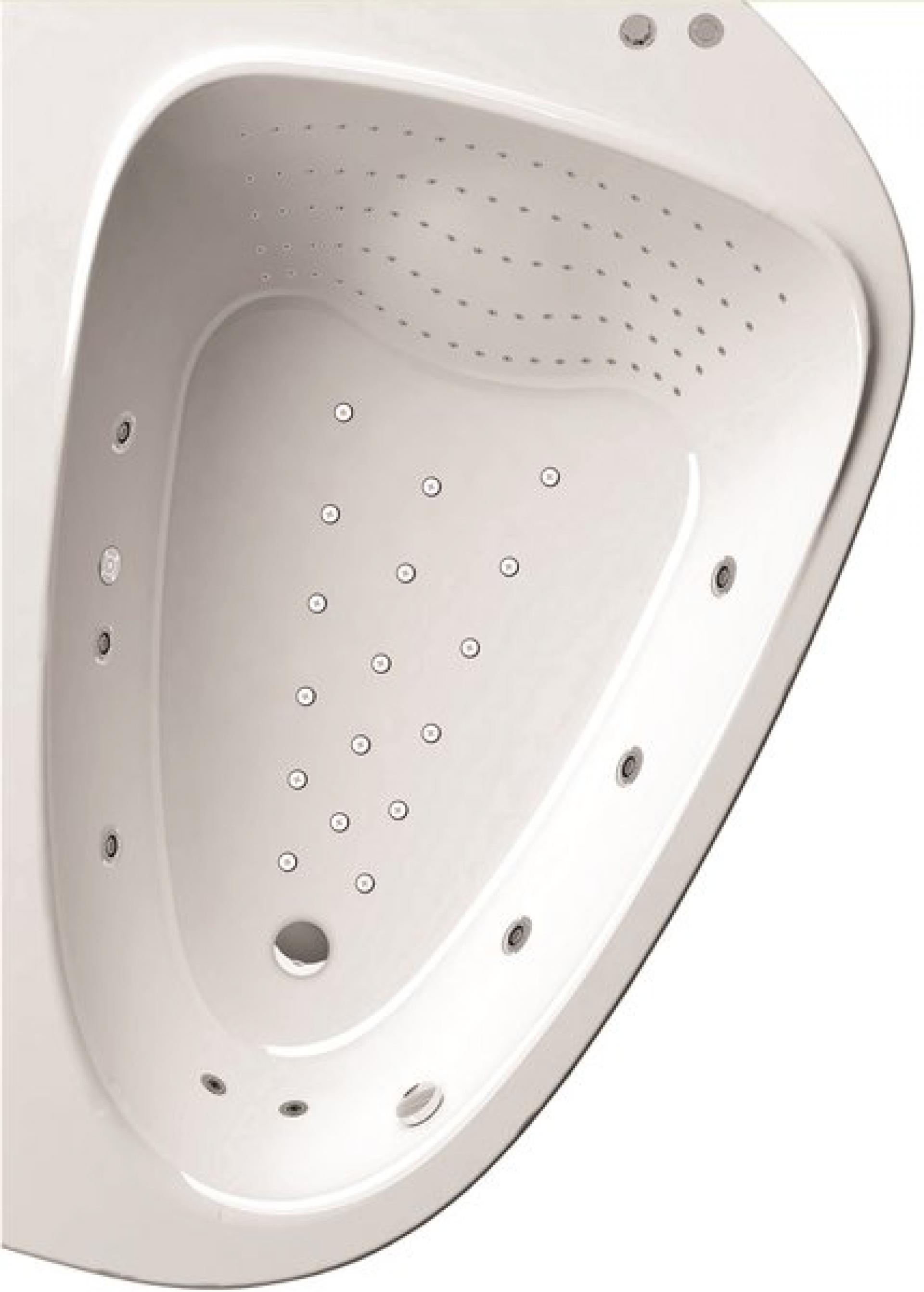 Гидромассажная система Ravak Duo Base GR1362001063 Flat, хром