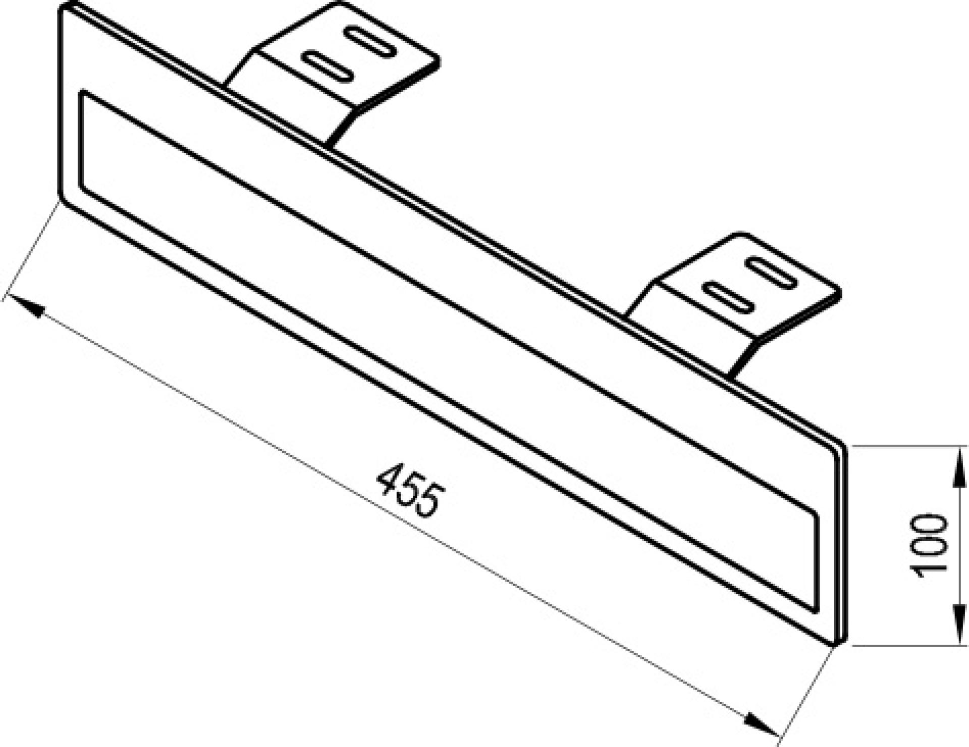 Полотенцедержатель 45 см Ravak Comfort X000001384, белый