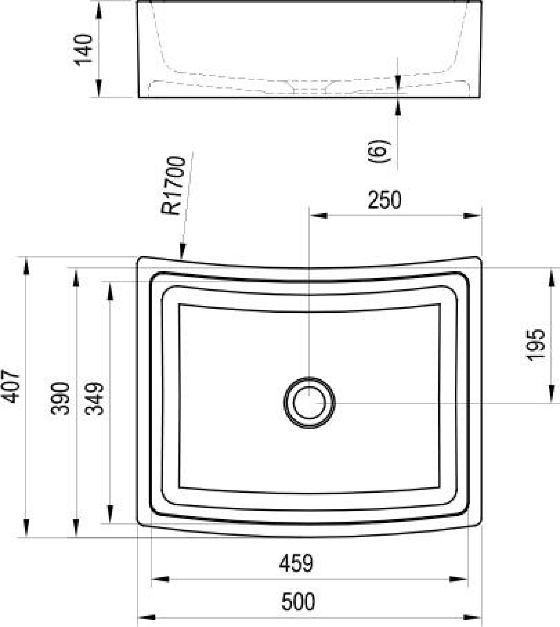 Мебель для ванной Ravak столешница L 120 темный орех