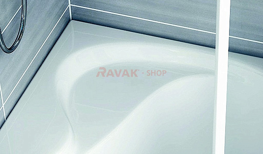 Акриловая ванна 170х105 Ravak Rosa II PU-PLUS C4210P0000 R