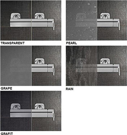 Душевая дверь Ravak Rapier NRDP4 -190 сатин + грейп 0ONL0U00ZG